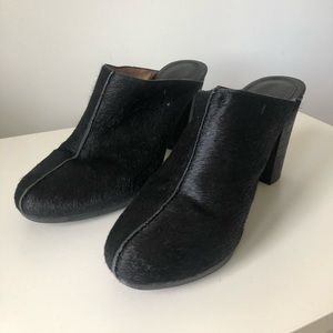 Madewell Pony-hair mules.